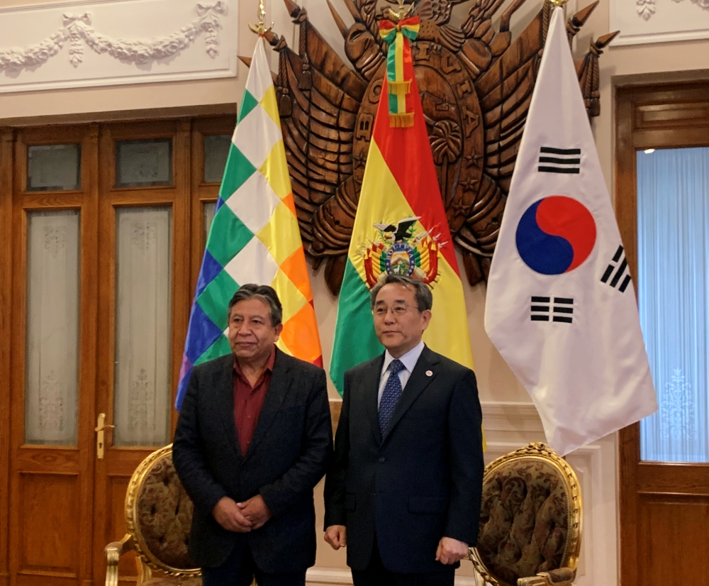 외교장관 특사, 수교 60주년 계기 볼리비아 방문